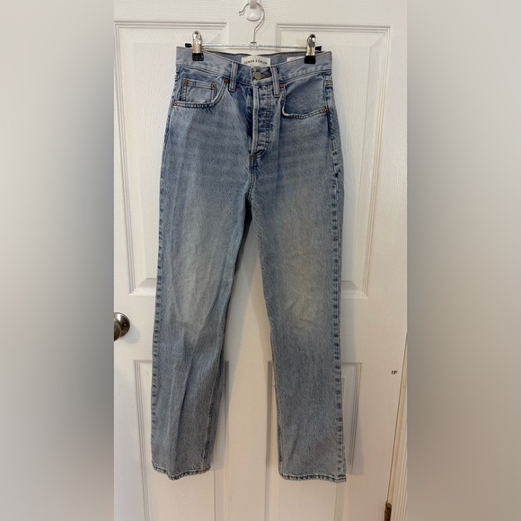 Denim Forum The Joni High Rise Loose Size 26 30L Aritzia #103032 - Picture 5 of 9
